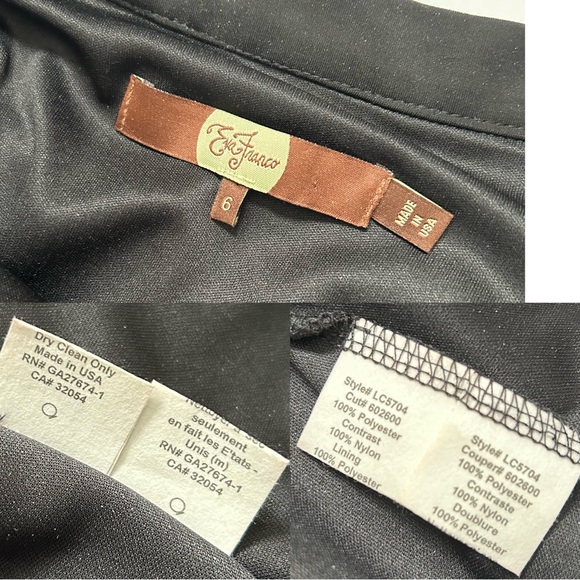 Anthropologie Eva Franco Gilt Bouquet Skirt Black Gold Lace - Picture 14 of 16